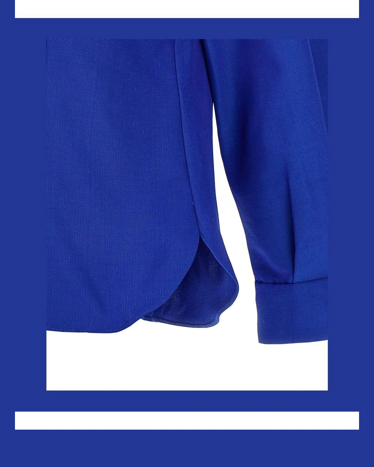 Carolina Herrera Blouse in blue, Cotton — view 4