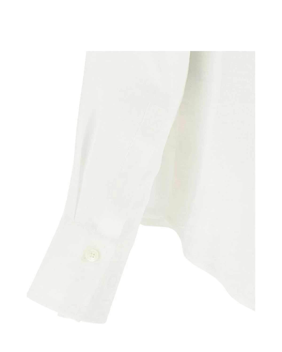 Ferragamo Dress Shirt in white, Silk — view 4