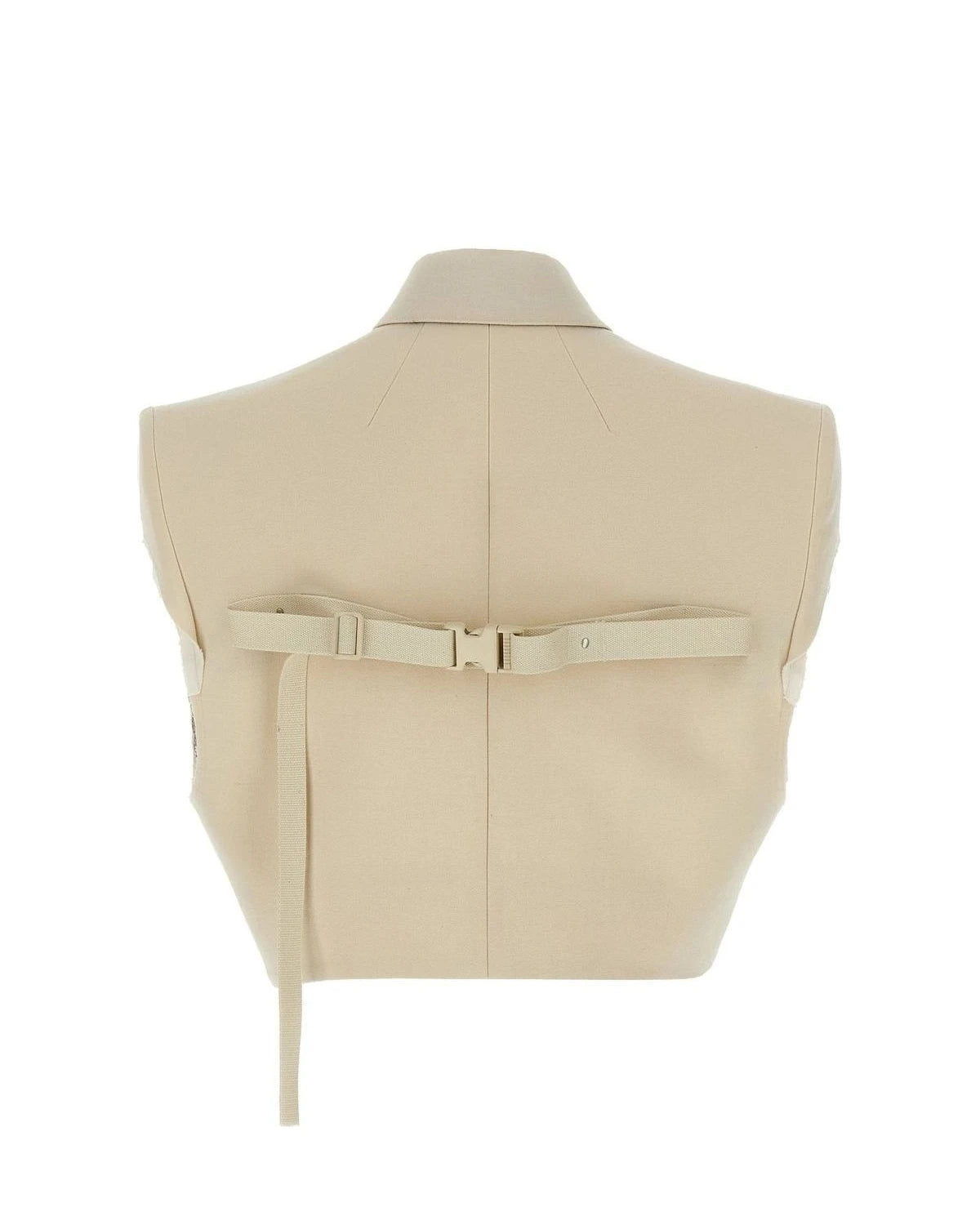 Rick Owens Bolero Jacket in beige, Cotton โ view 2