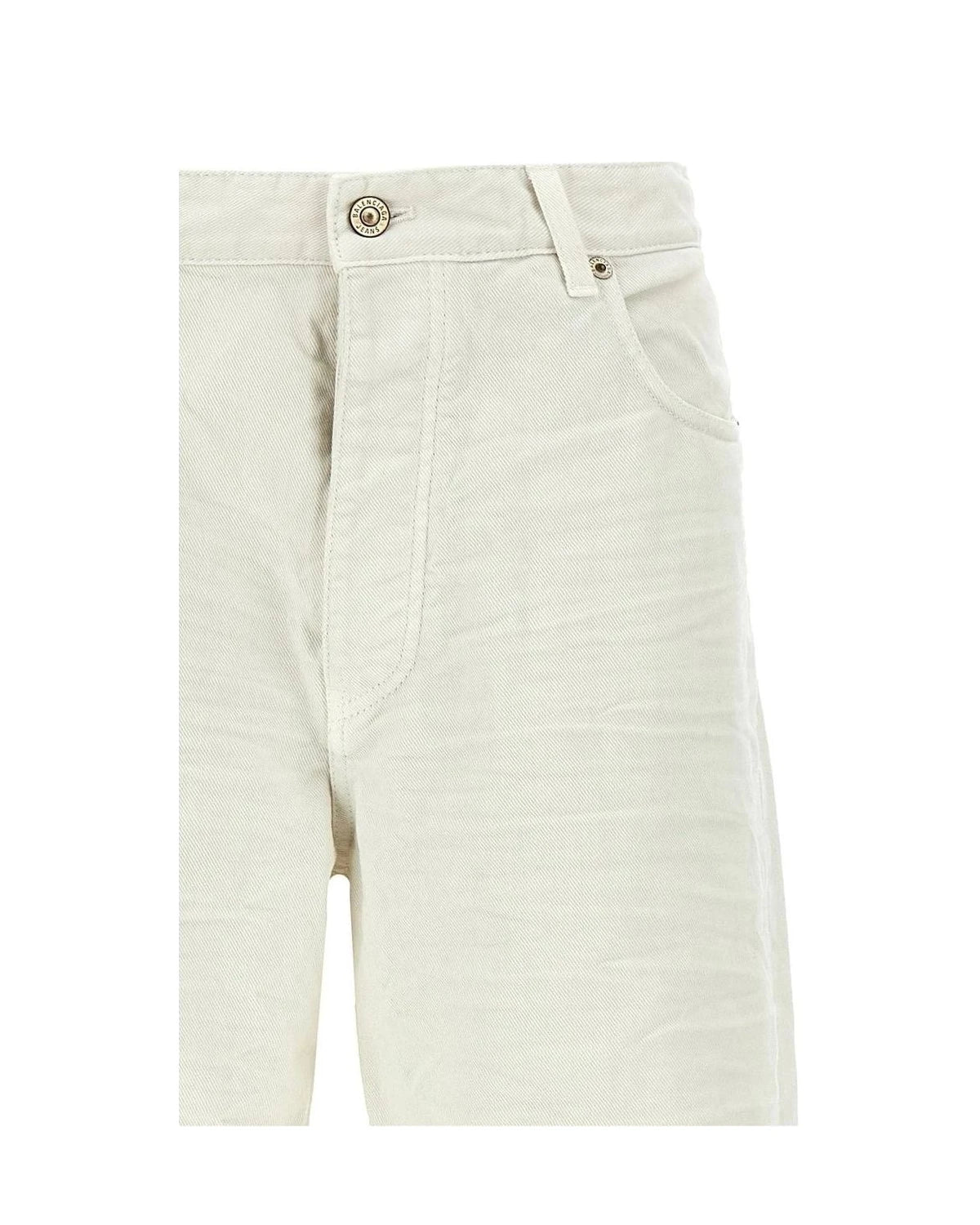 Balenciaga Jean in white, Cotton — view 3