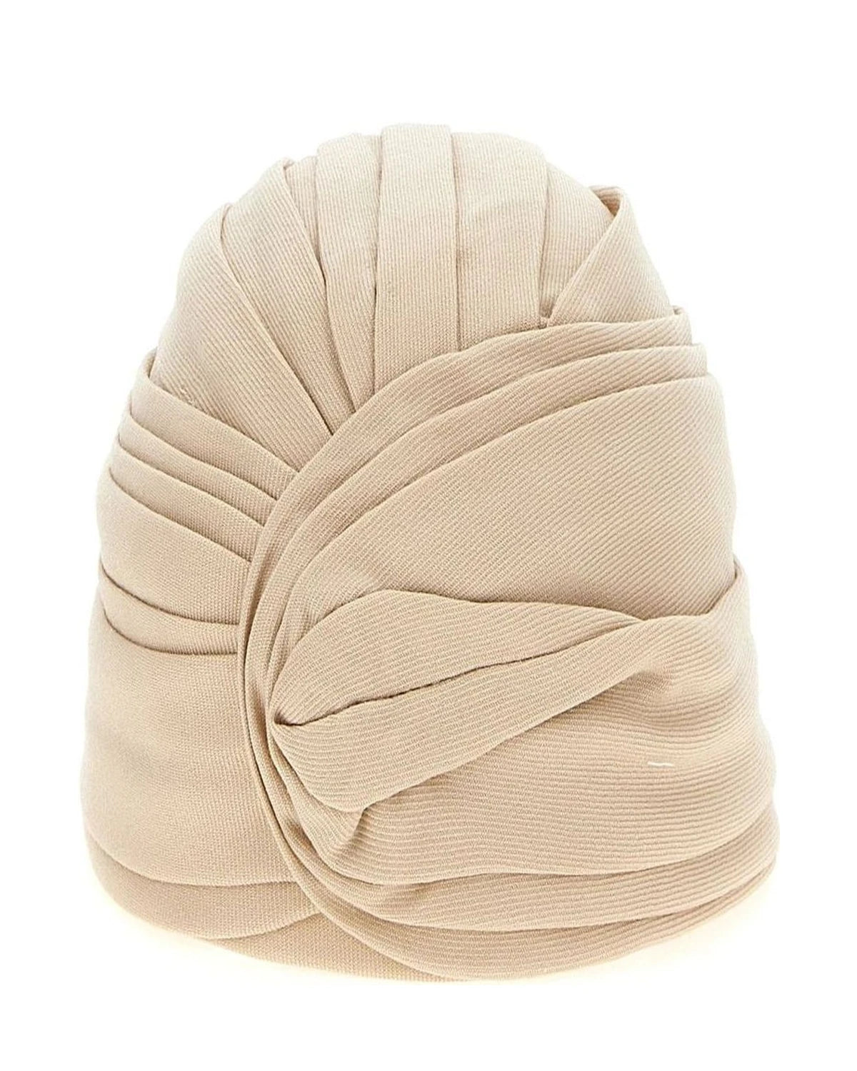 Valentino Garavani Cloche Hat in beige, Virgin Wool