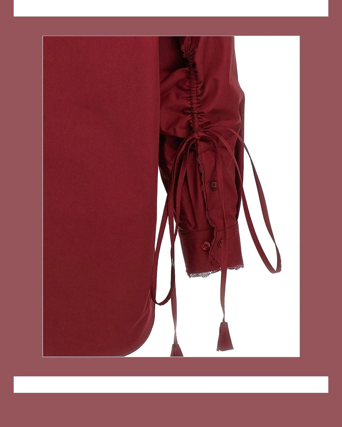 Gucci Dress Shirt in red, Cotton — view 5