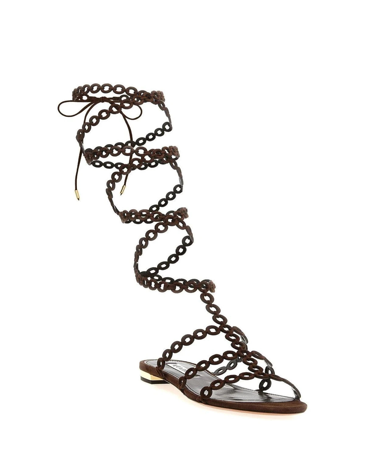 Aquazzura Sandals in brown — view 2