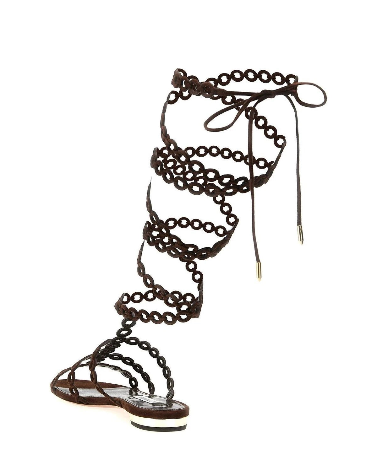 Aquazzura Sandals in brown — view 3