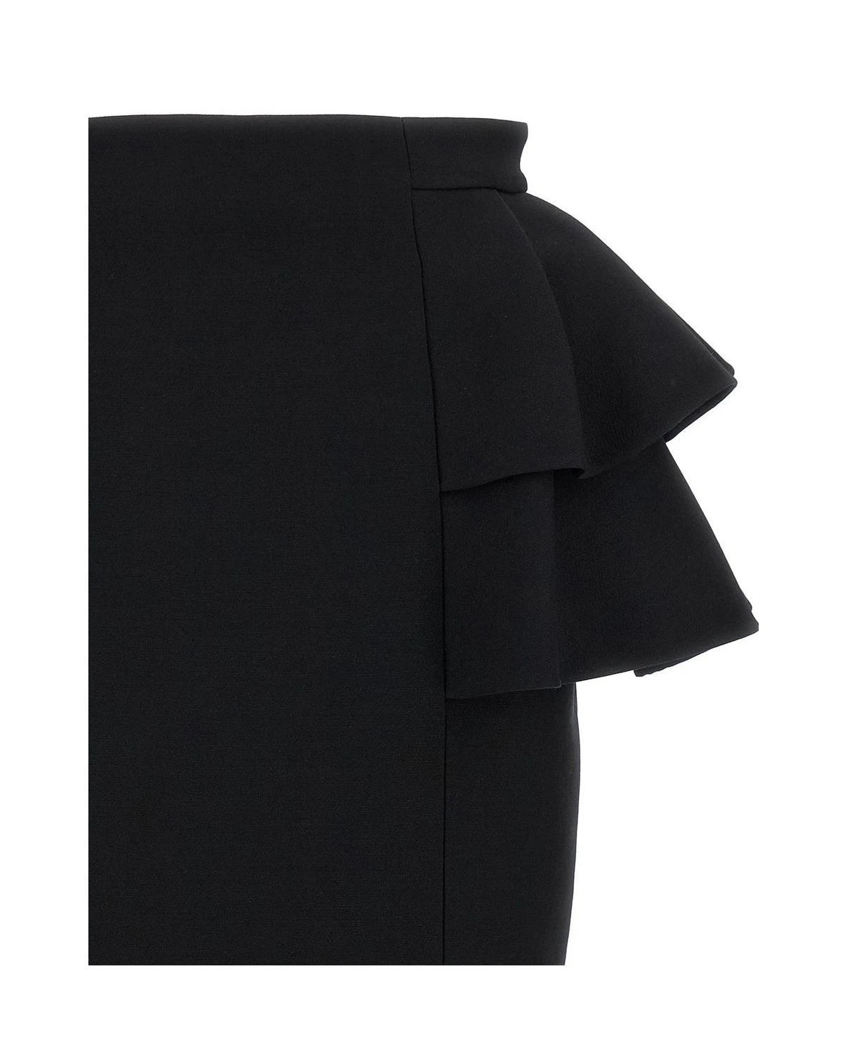 Valentino Garavani Skirt in black, Virgin Wool — view 3