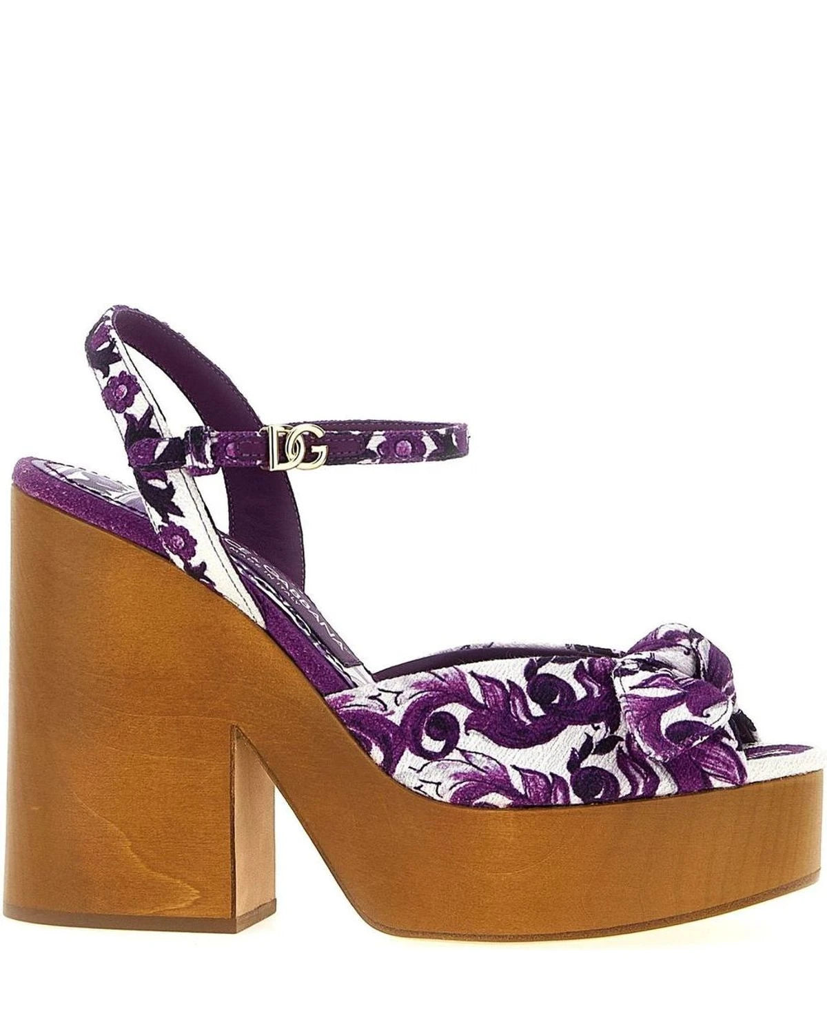 Dolce & Gabbana Heels in purple, Cotton