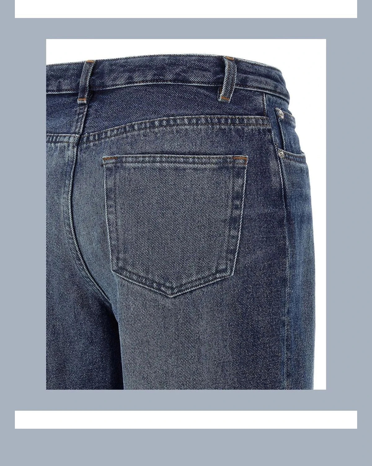A.P.C. Jean in blue — view 4