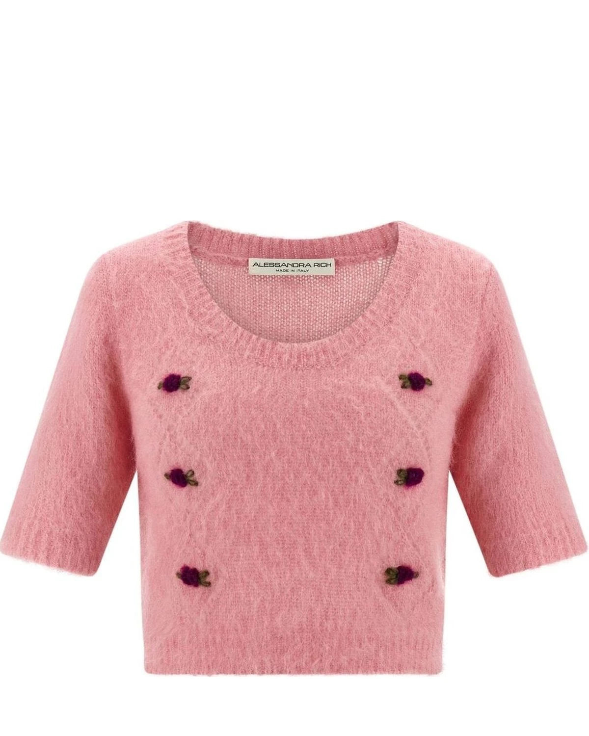 Alessandra Rich Sweater in multicolor, Mohair Wool