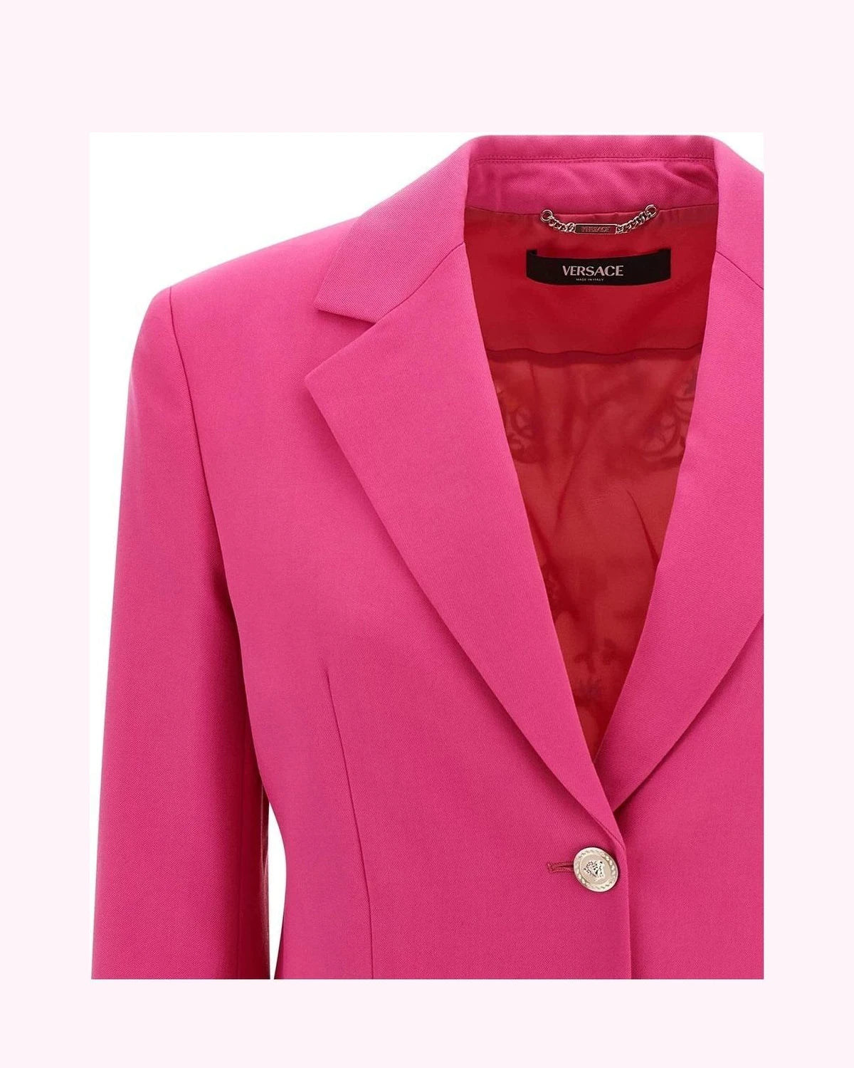 Versace Blazer in pink, Virgin Wool β view 3