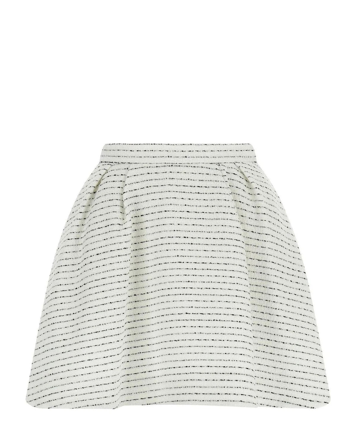 Alessandra Rich Skirt in white