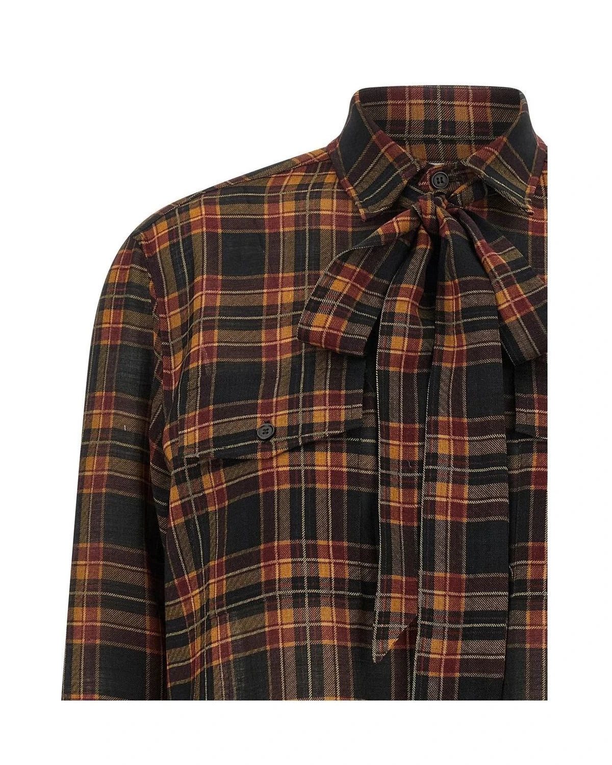 Saint Laurent Dress Shirt in multicolor — view 4
