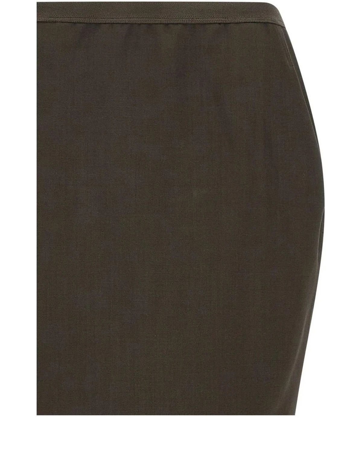 Rick Owens Skirt in gray, Wool — view 3