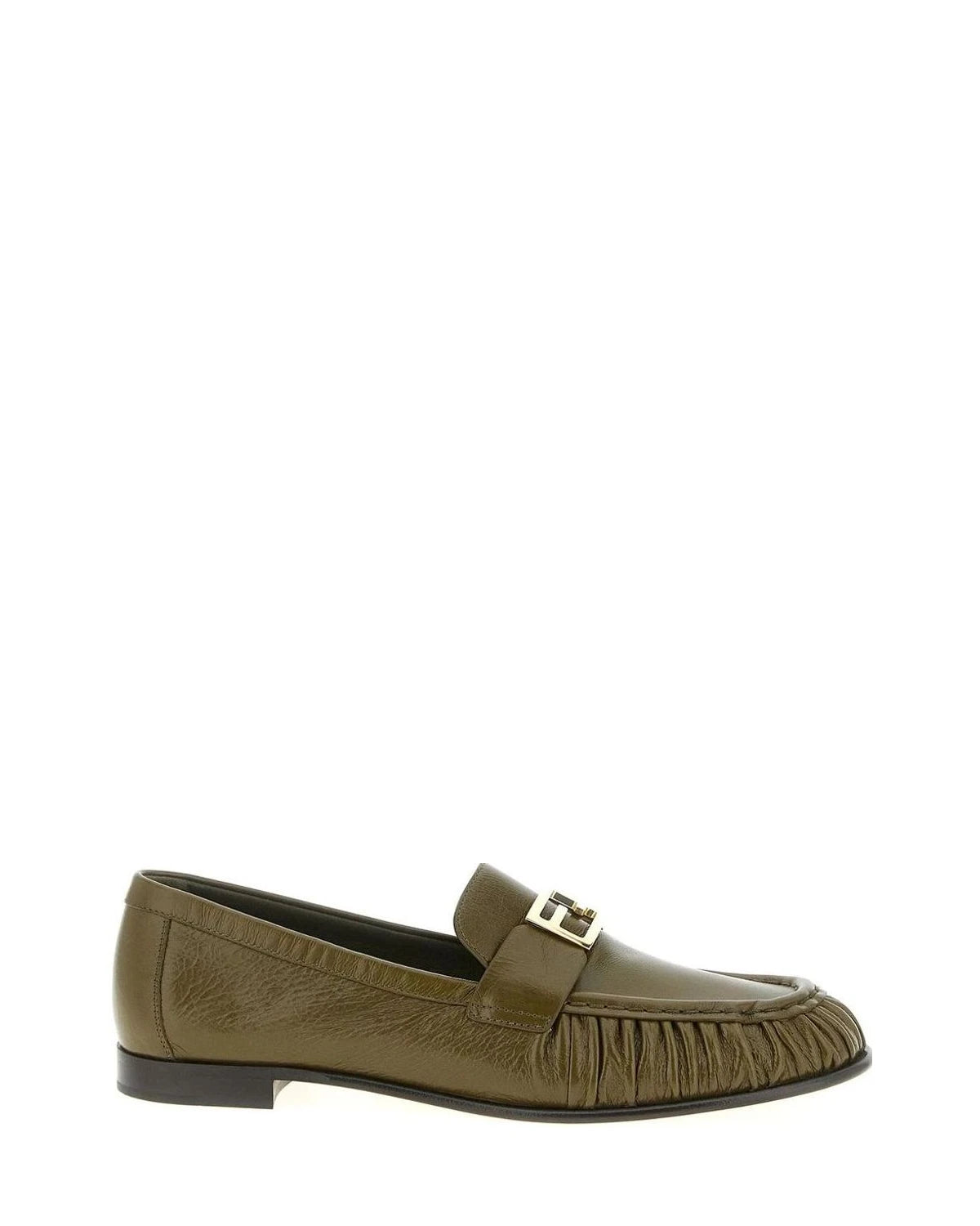 Fendi Flats in green