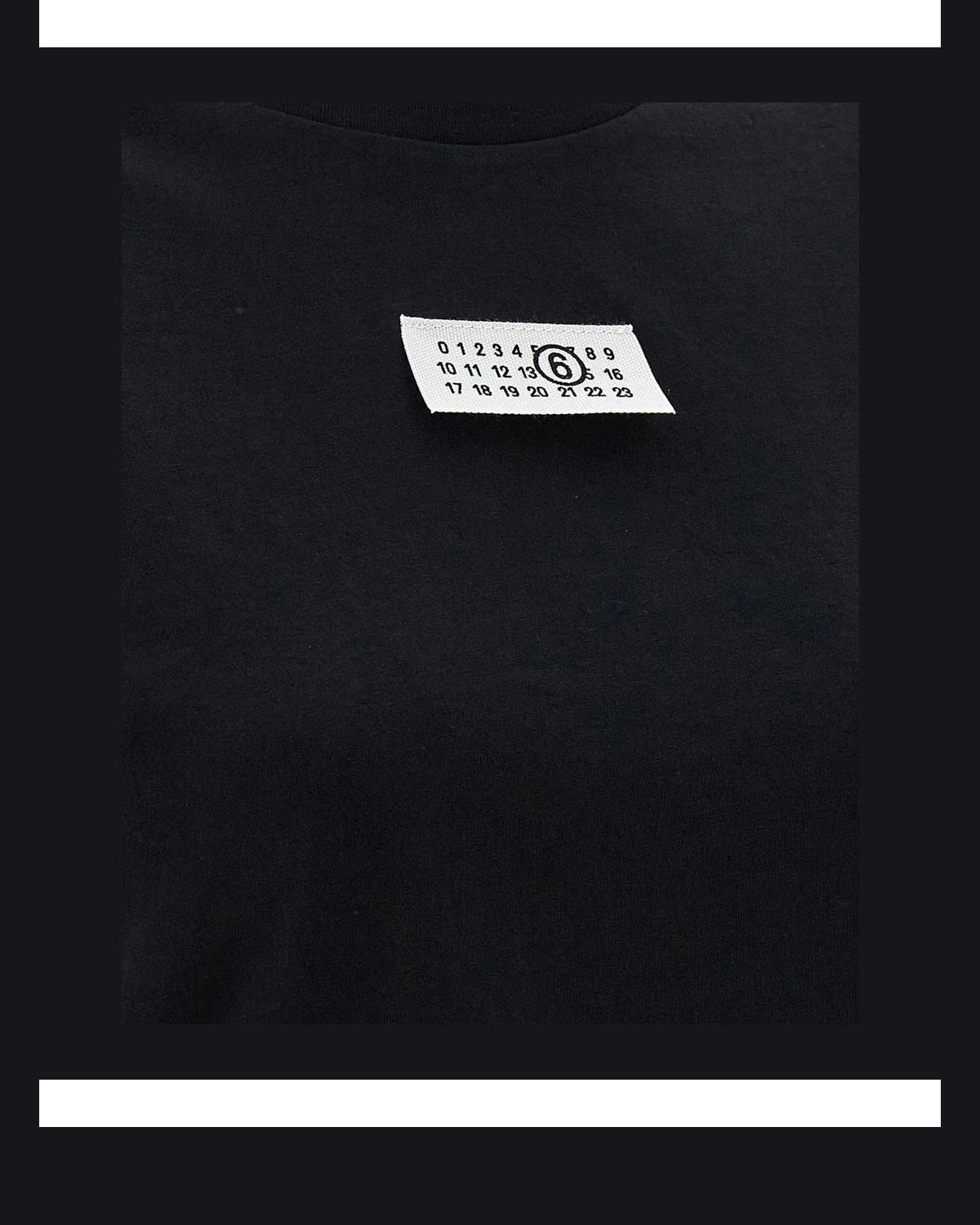 MM6 Maison Margiela T-Shirt in black, Cotton — view 4