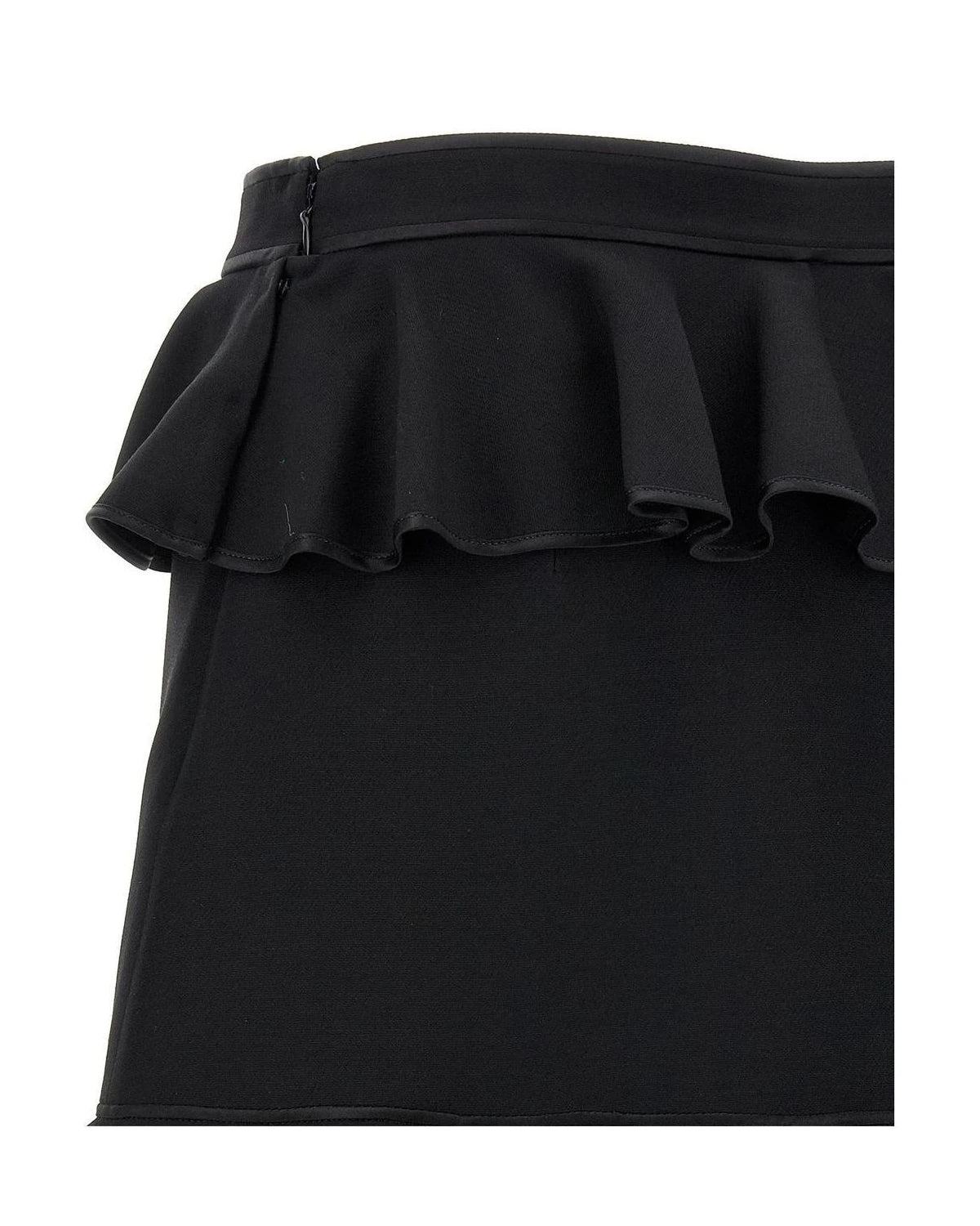 Valentino Garavani Skirt in black, Virgin Wool — view 4