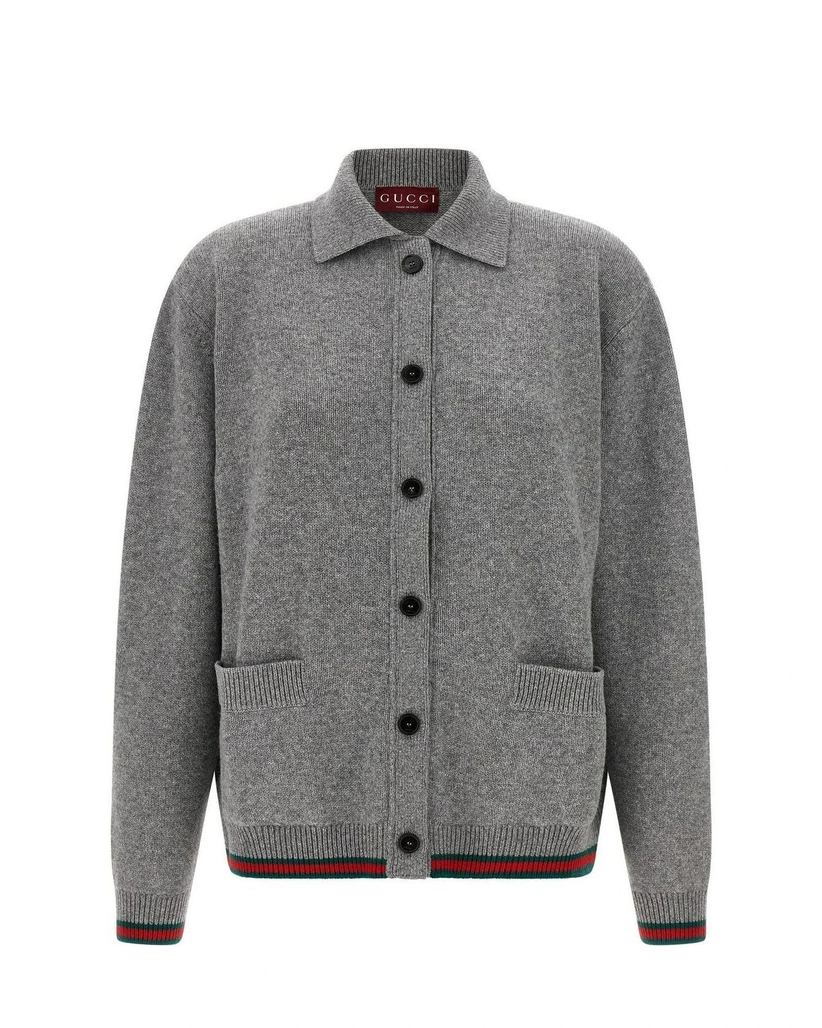 Gucci Cardigan in gray, Wool