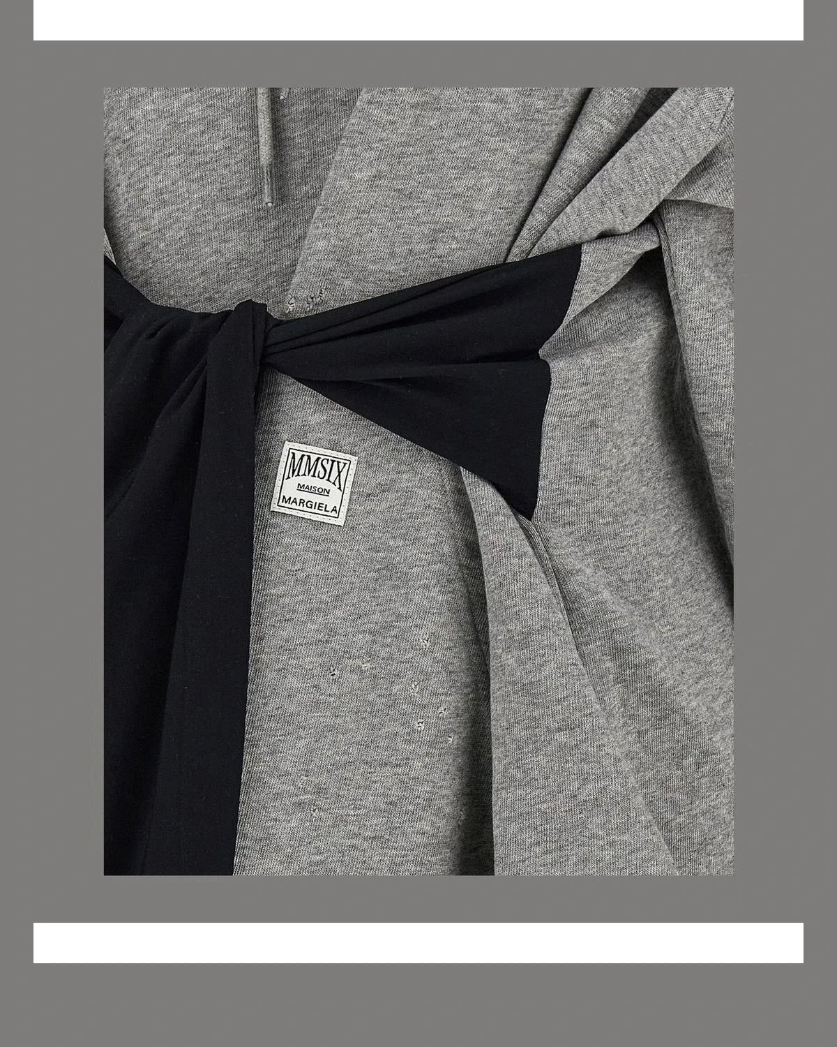 MM6 Maison Margiela Dresse in gray, Cotton — view 5