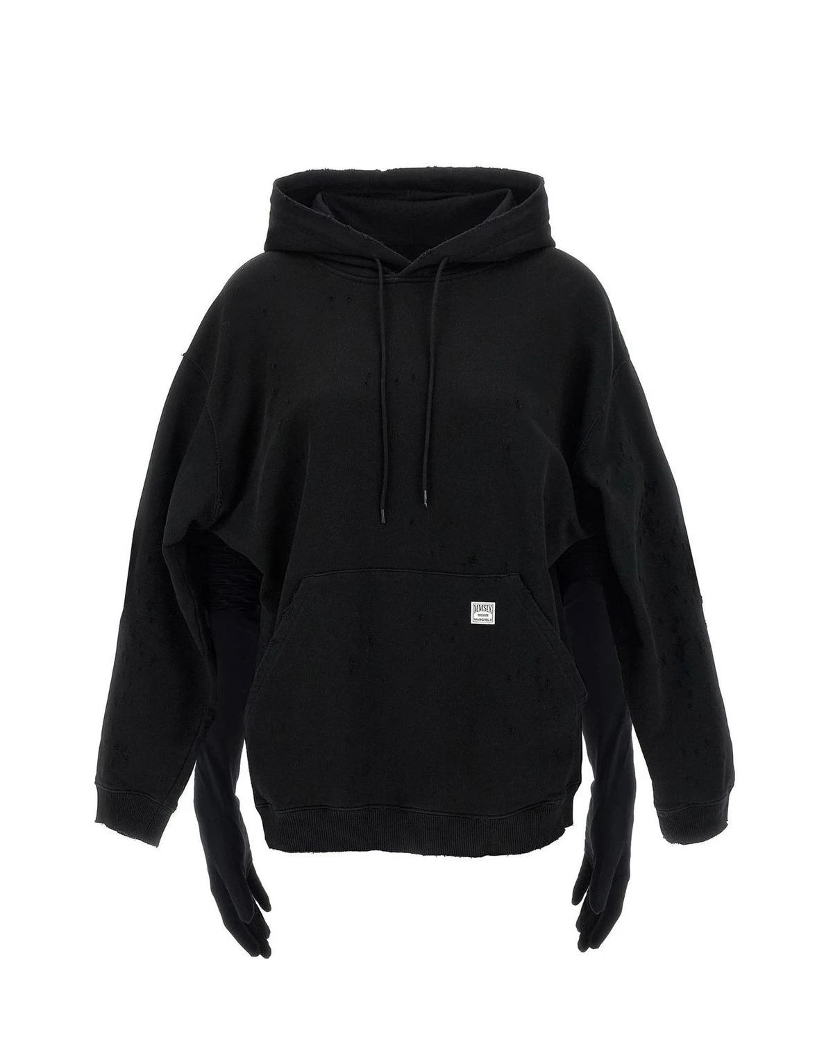 MM6 Maison Margiela Dresse in black, Cotton — view 2