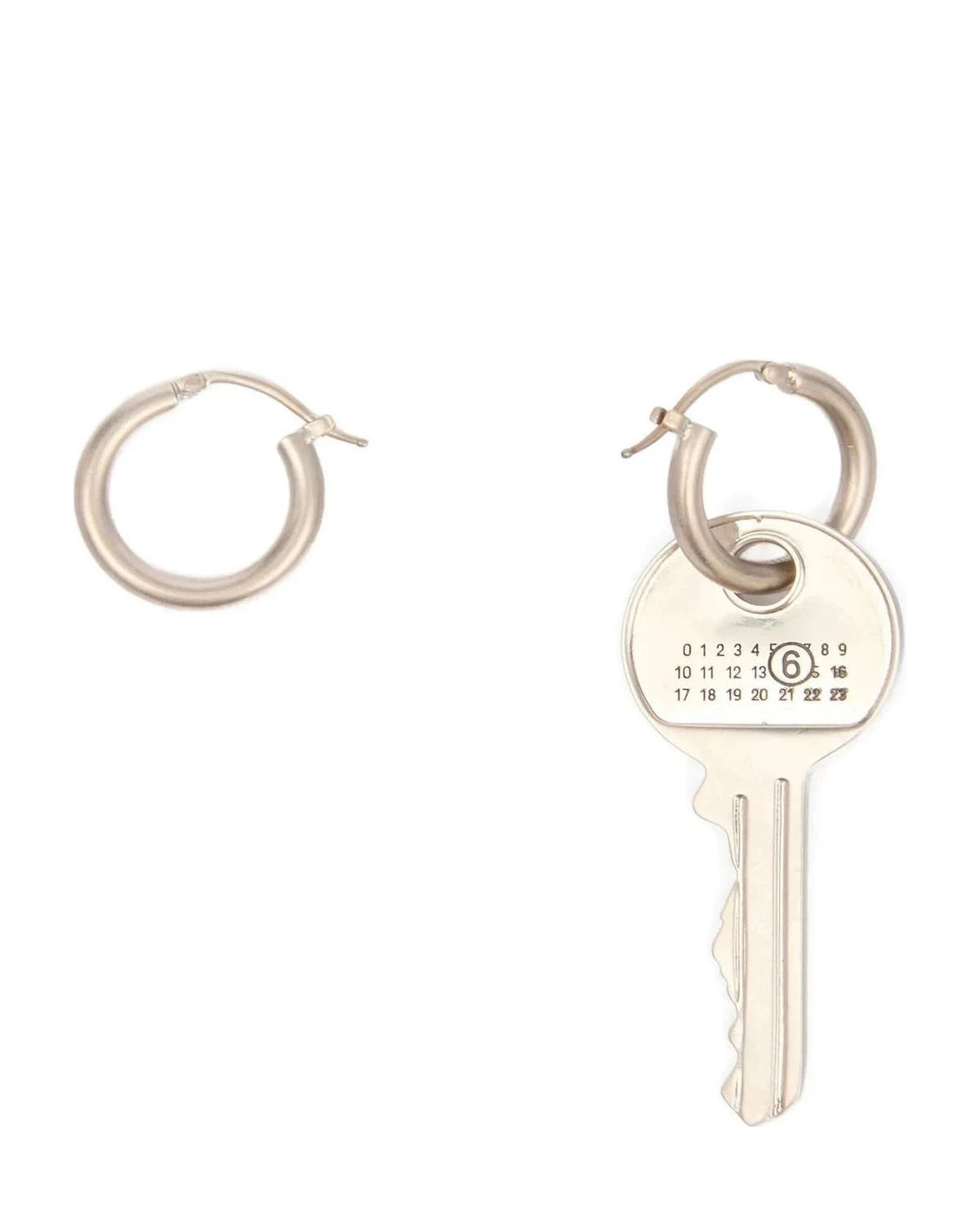 MM6 Maison Margiela Earring in silver, Brass