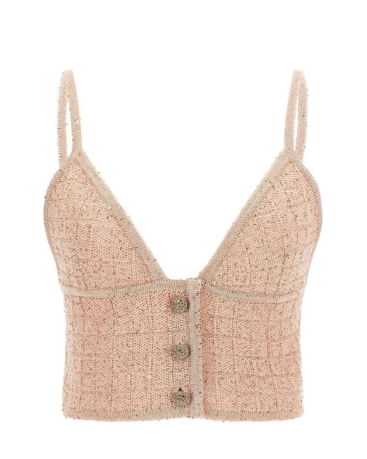 Alessandra Rich Corset Top in multicolor
