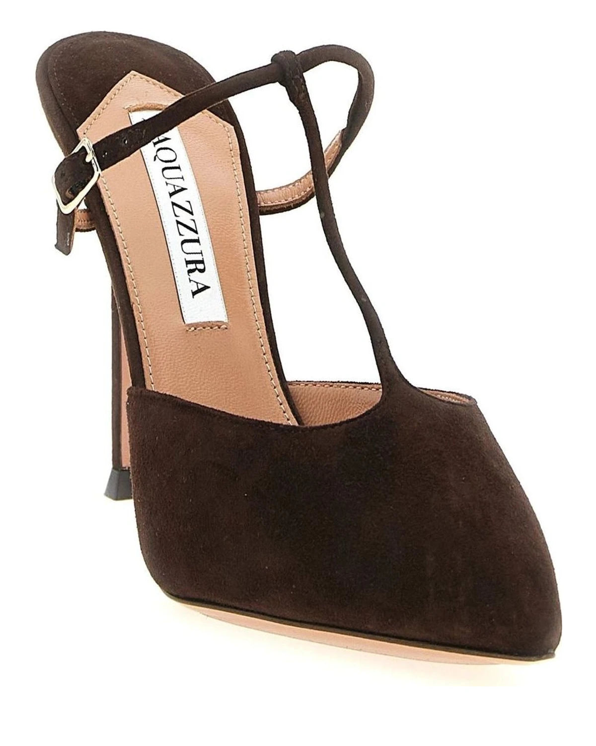 Aquazzura Heels in brown, Goat Leather — view 2