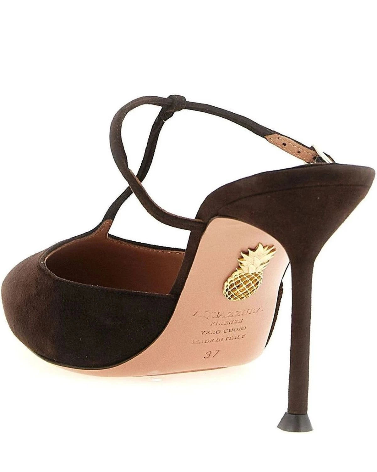 Aquazzura Heels in brown, Goat Leather — view 3