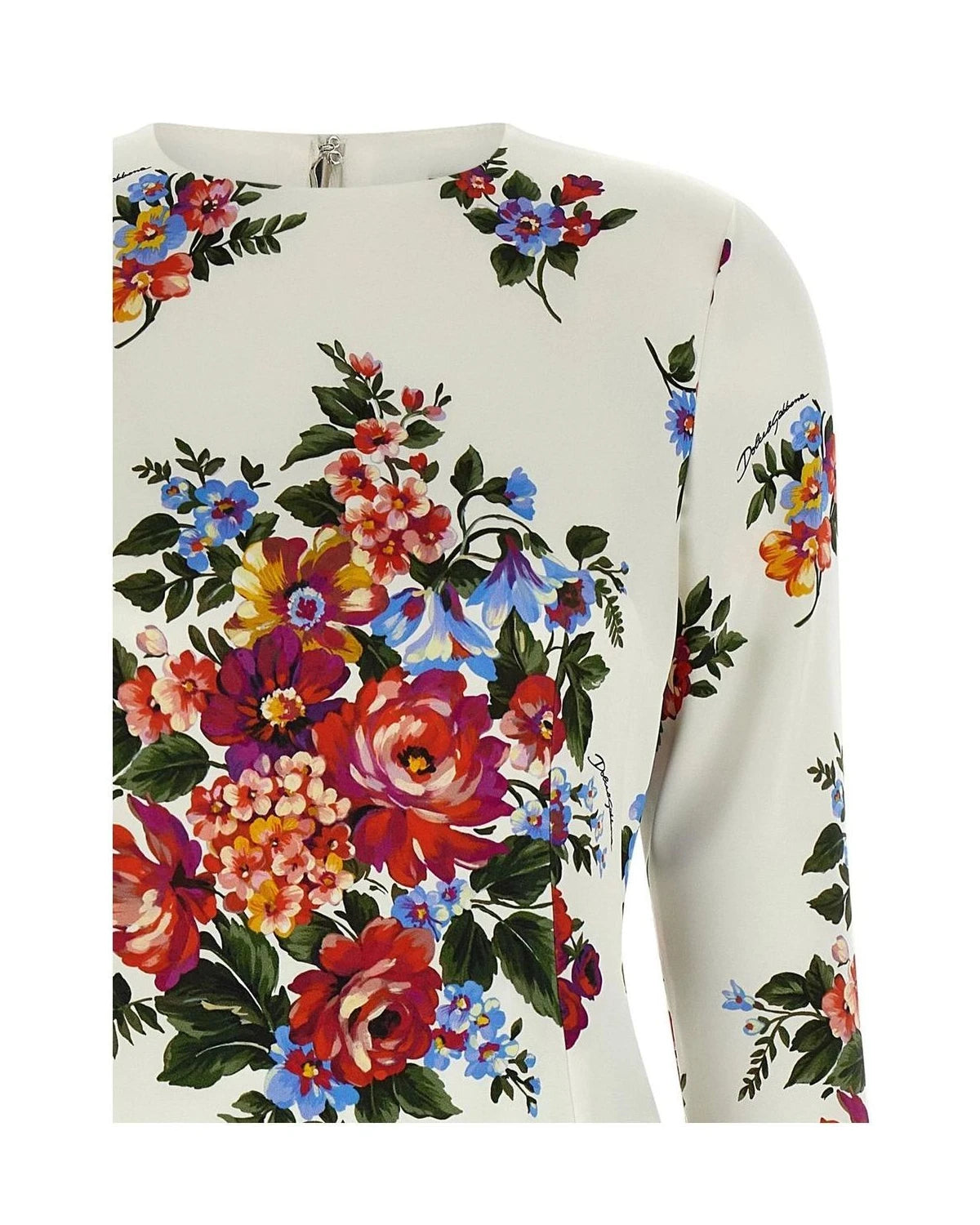 Dolce & Gabbana Dresse in white, Viscose — view 3