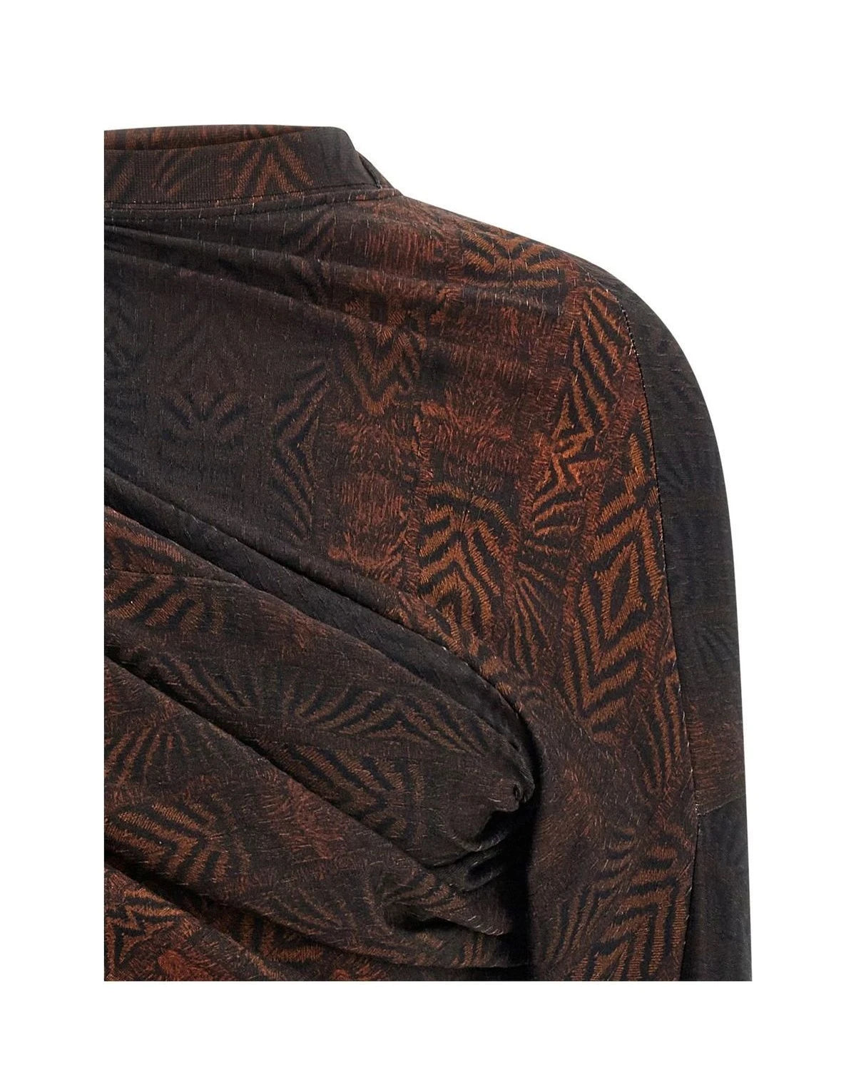 Kiko Kostadinov Blouse in brown, Cotton — view 3
