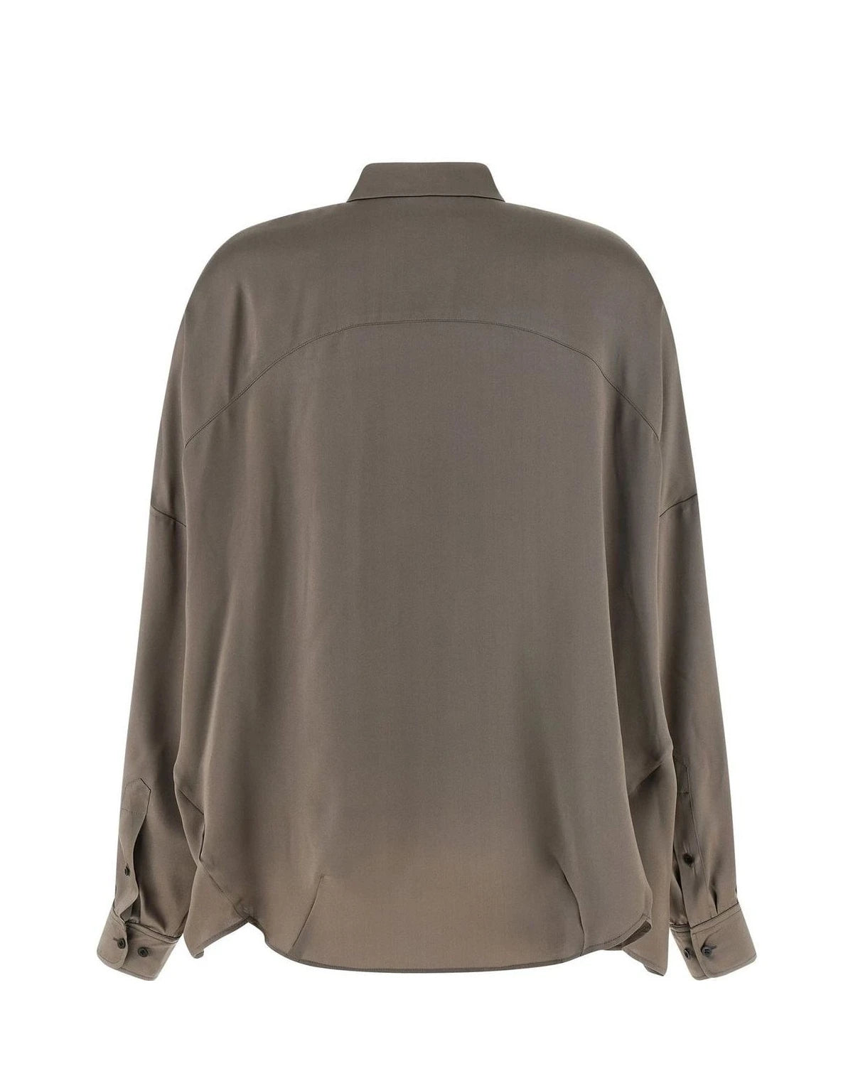 Dries Van Noten Dress Shirt in gray, Silk โ view 2