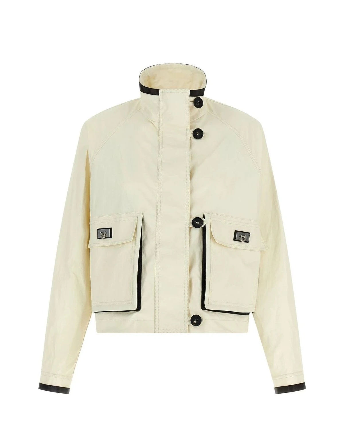 Ferragamo Sport Jacket in white, Linen