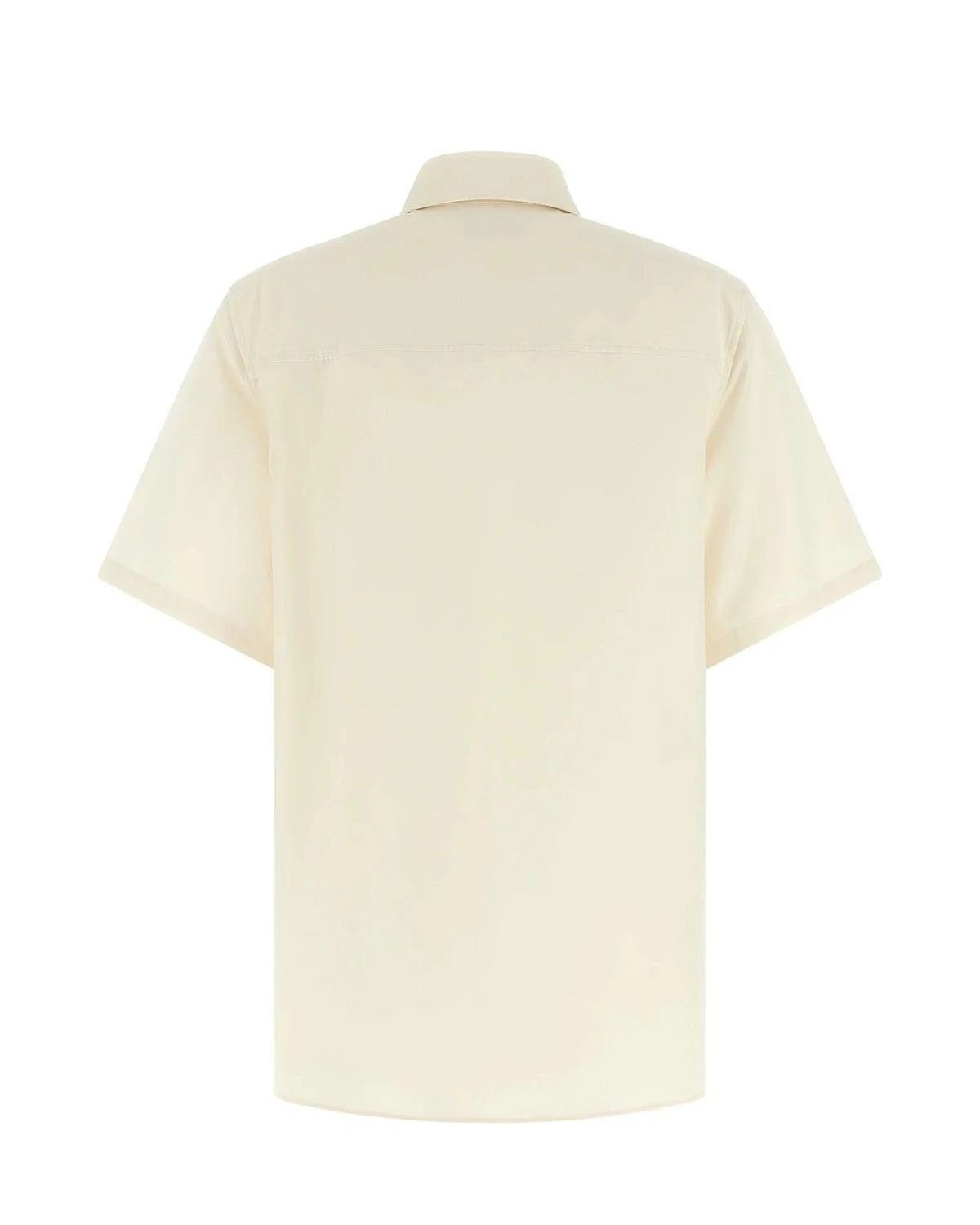 Ferragamo Dress Shirt in beige, Cotton — view 2