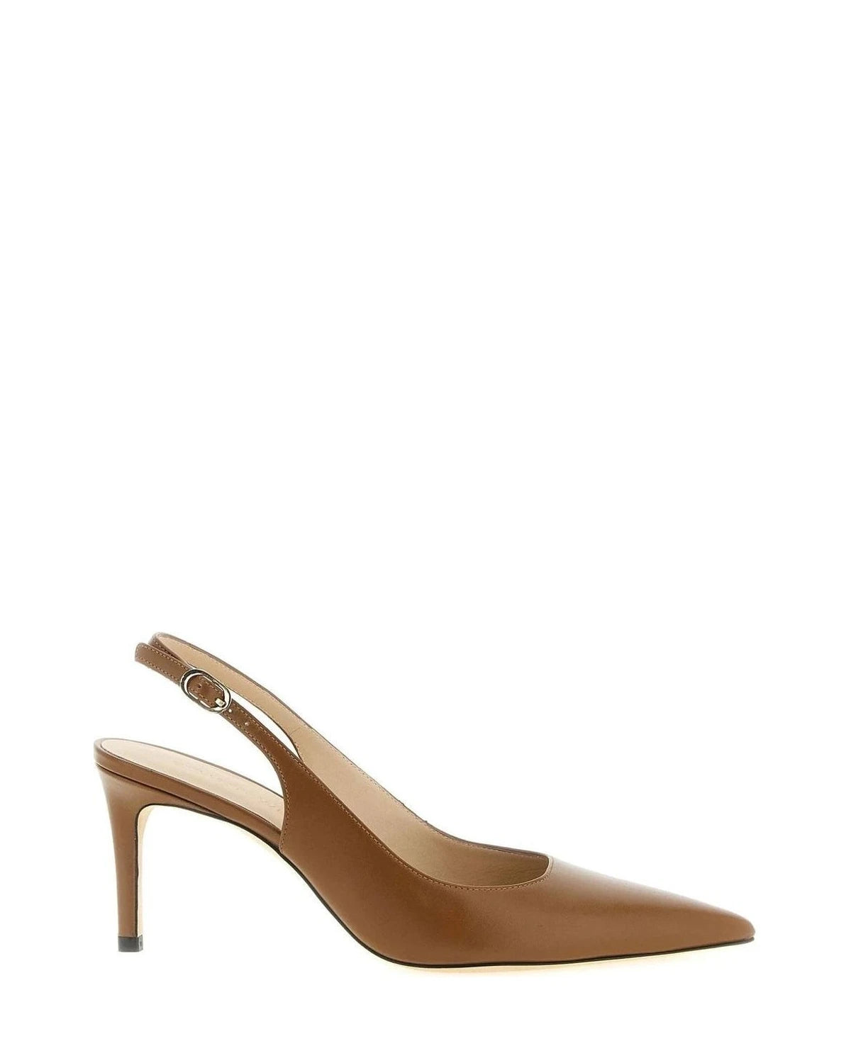 Stuart Weitzman Heels in brown, Calfskin Leather