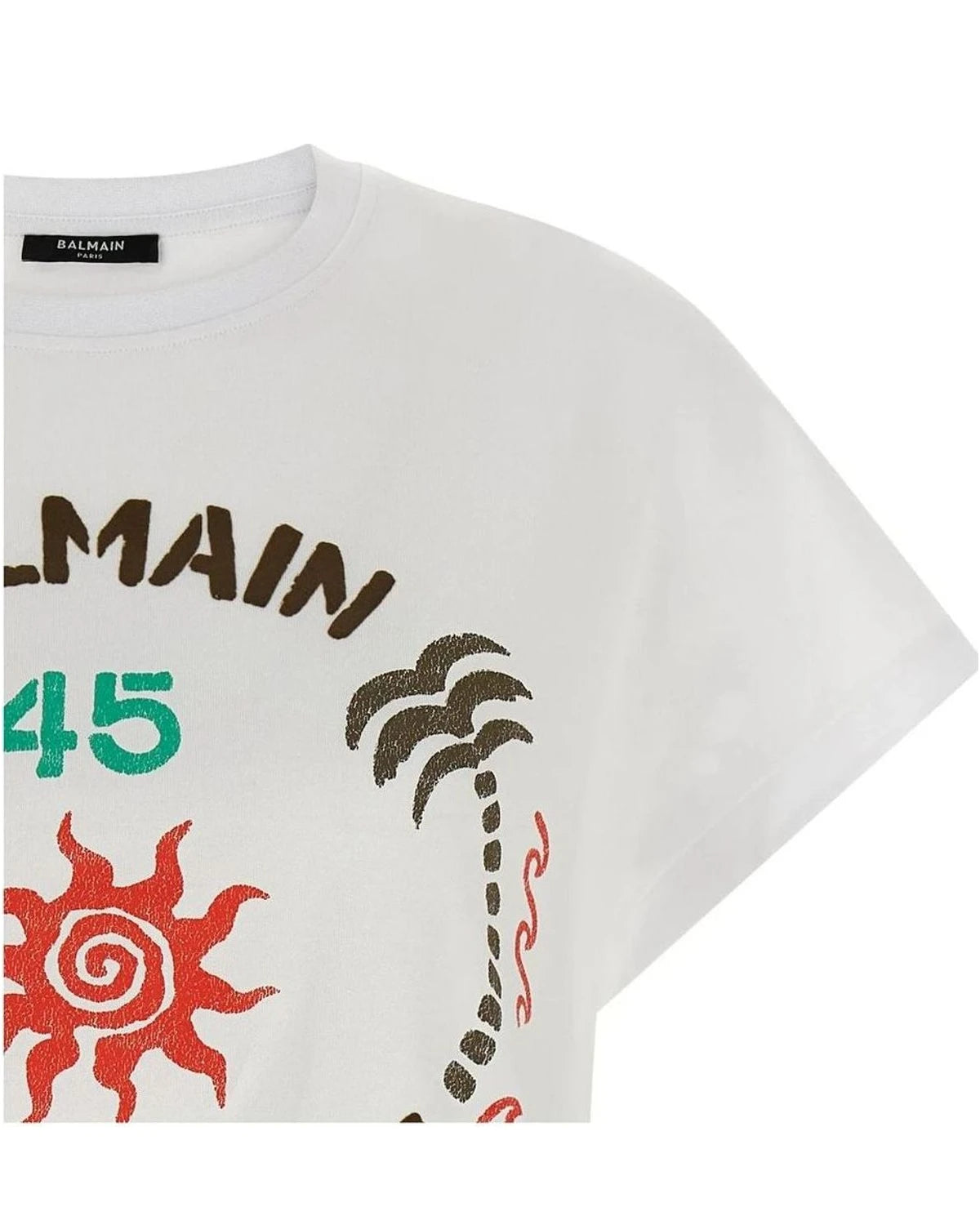 Balmain T-Shirt in white — view 3