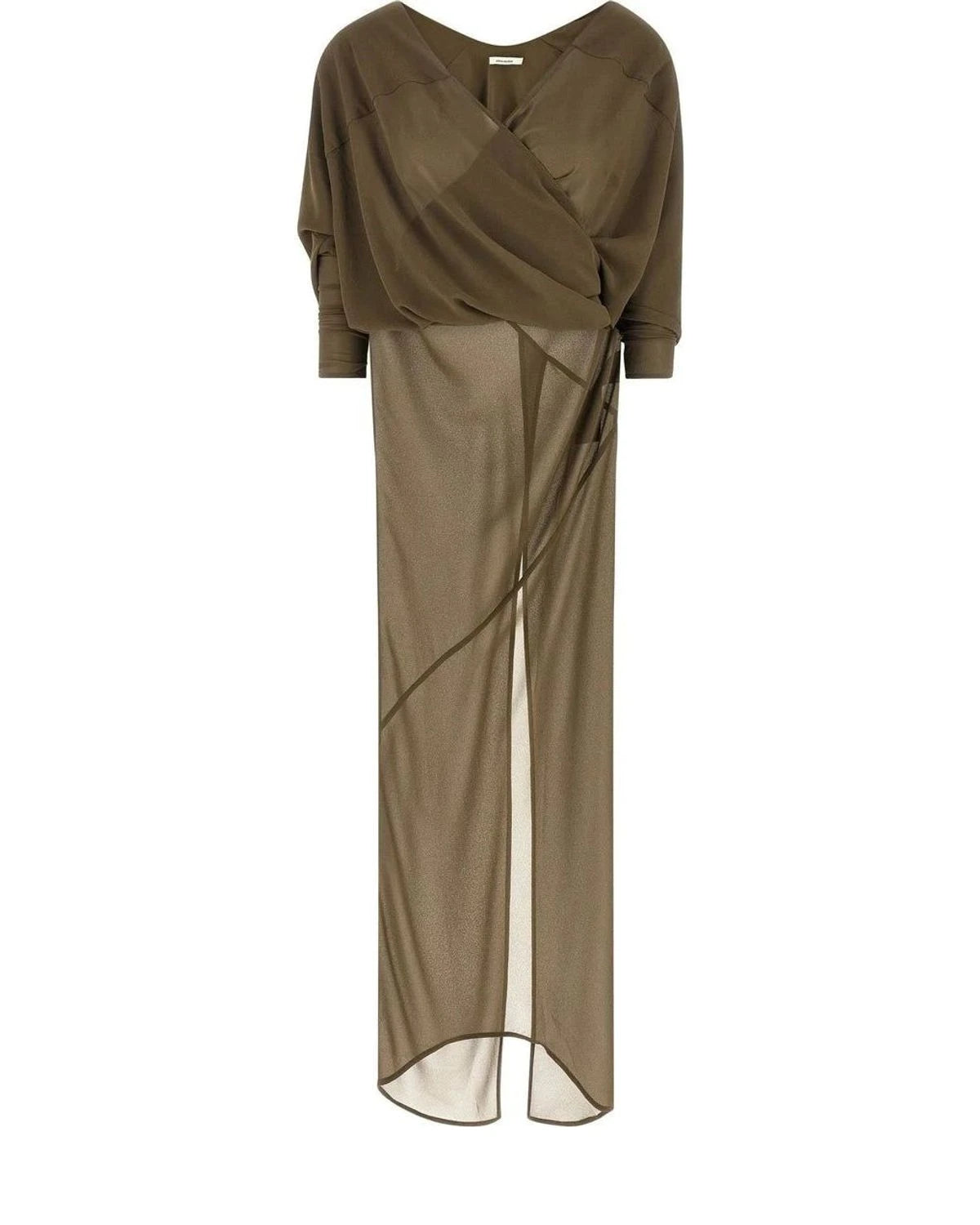 Entire Studios Dresse in brown, Polyester