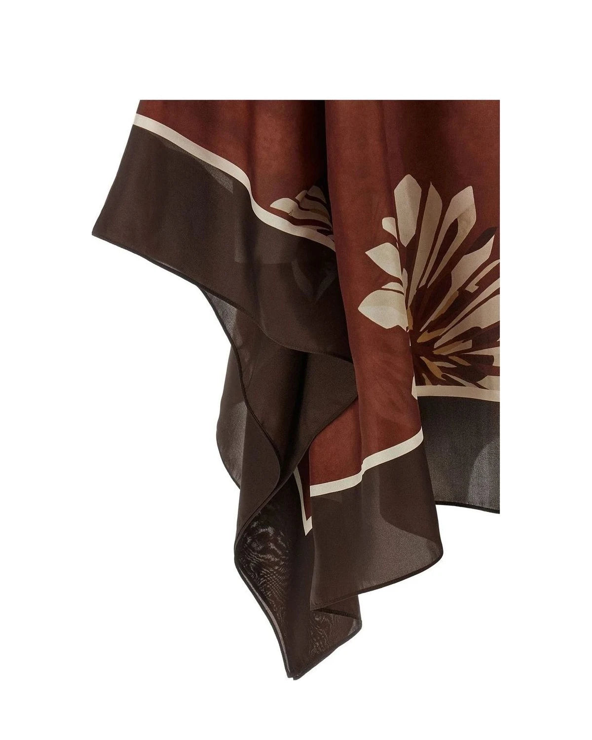 Brunello Cucinelli Blouse in red, Silk — view 4