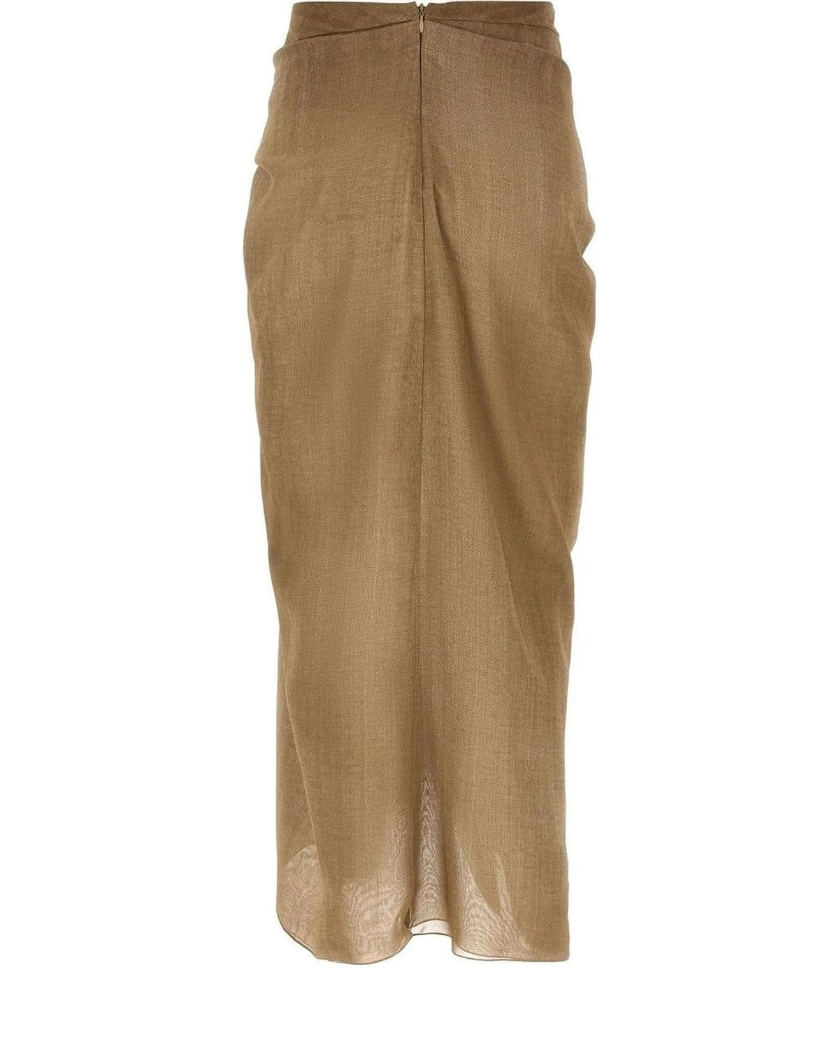 Ermanno Scervino Skirt in beige, Polyester — view 2