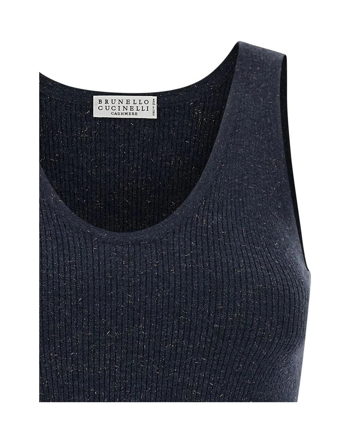 Brunello Cucinelli T-Shirt in blue, Cashmere β view 3