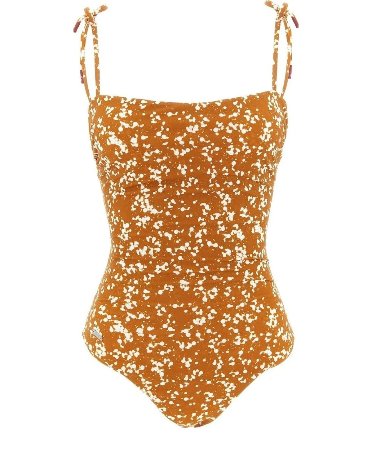 Kiton One-Piece Swimsuit in brown, Polyamide