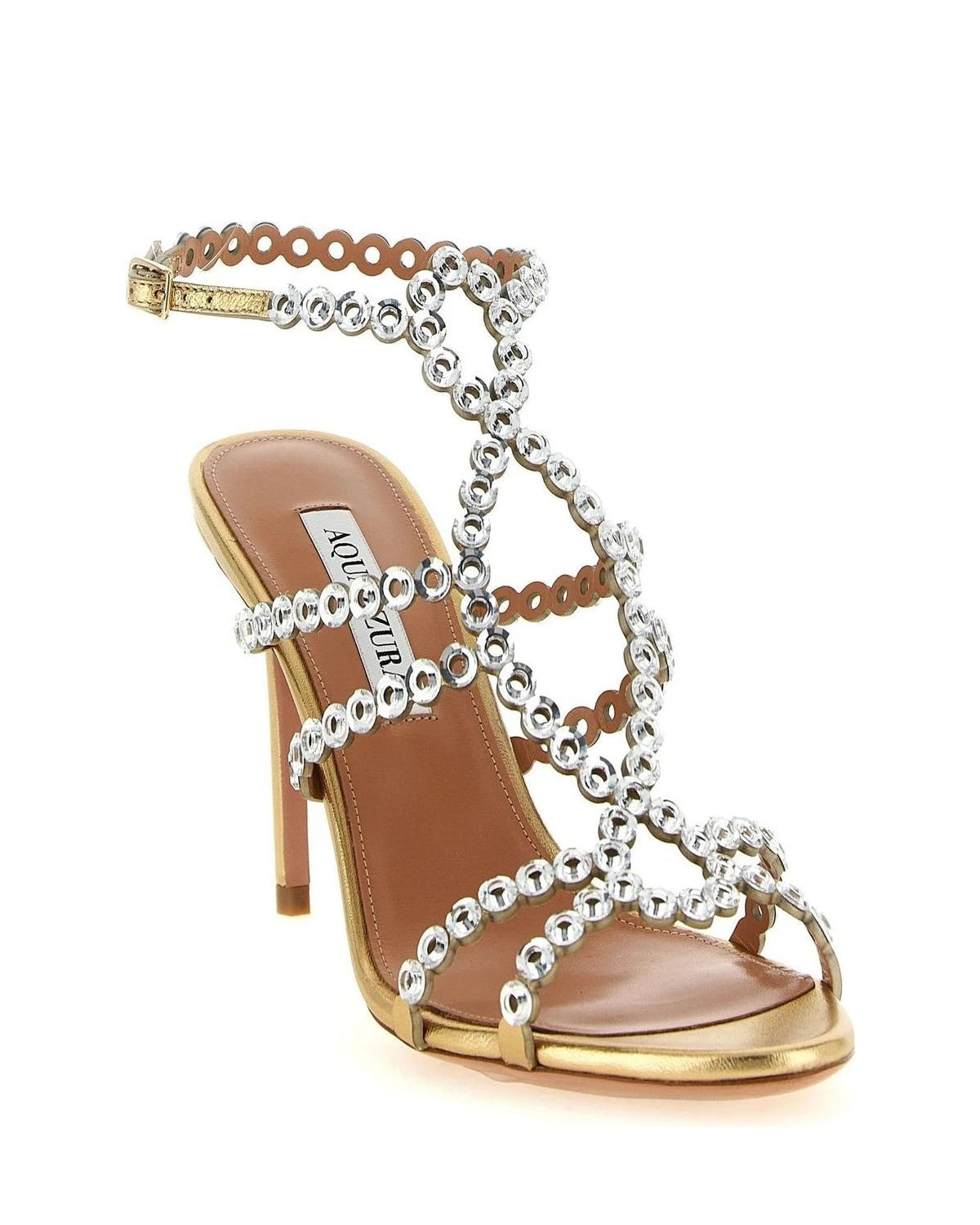 Aquazzura Heels in gold — view 2