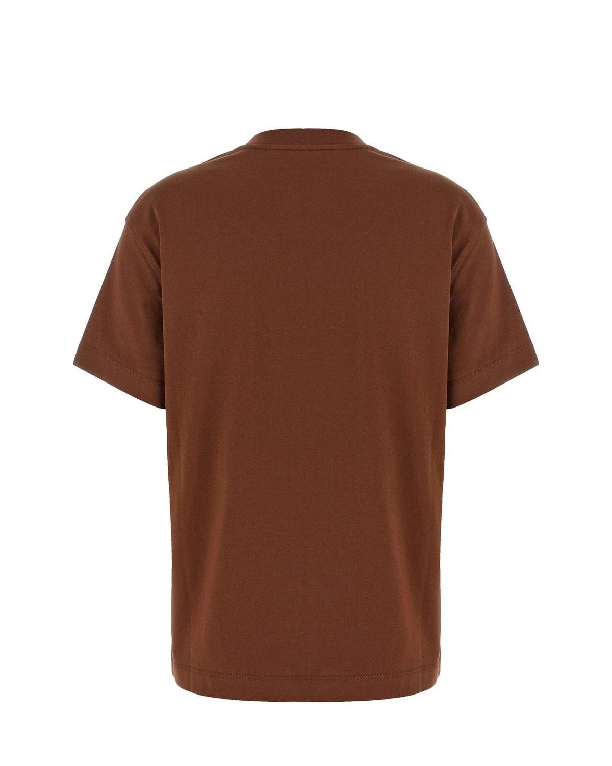 Brunello Cucinelli T-Shirt in brown, Cotton — view 2
