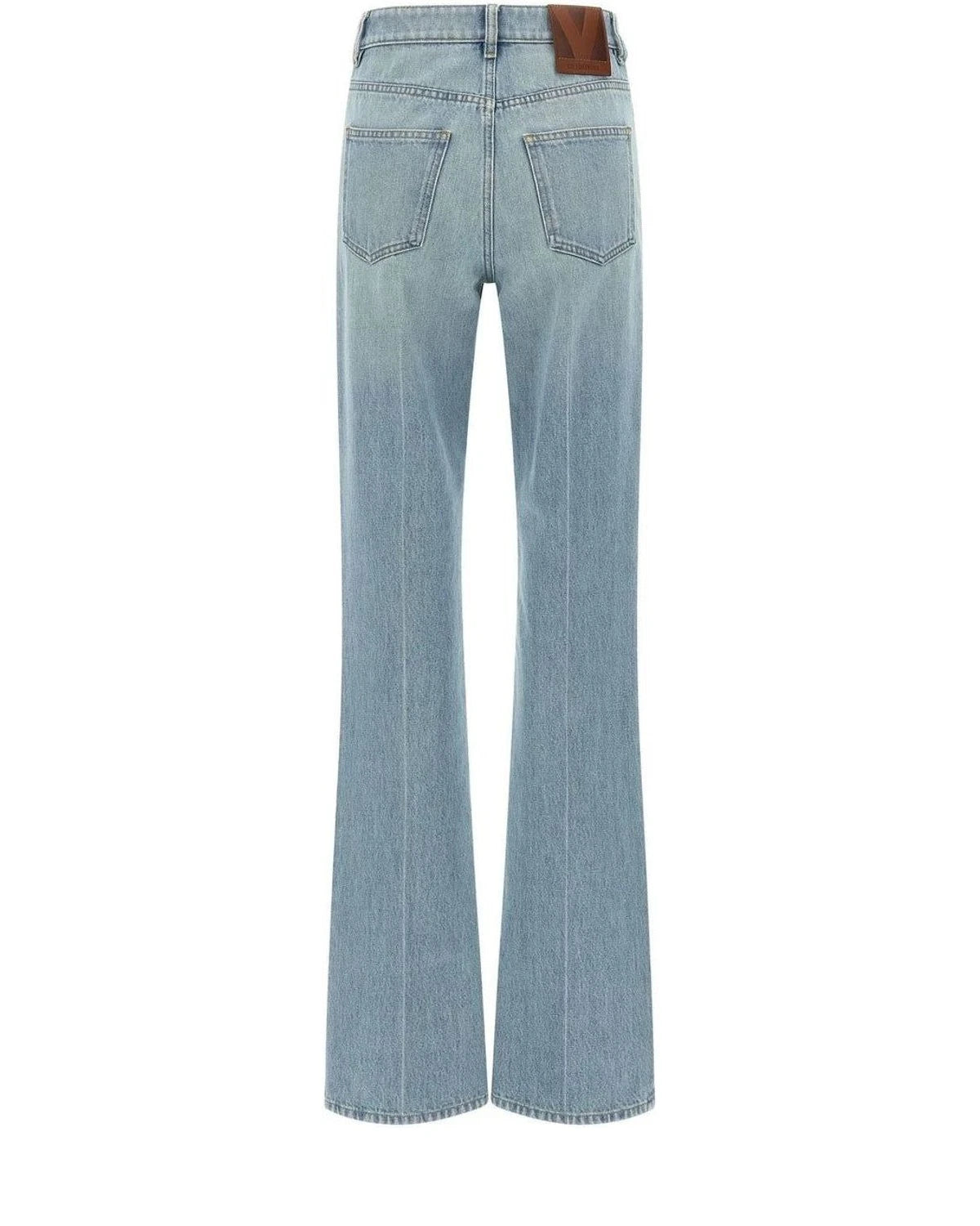 Valentino Garavani Jean in blue, Cotton — view 2