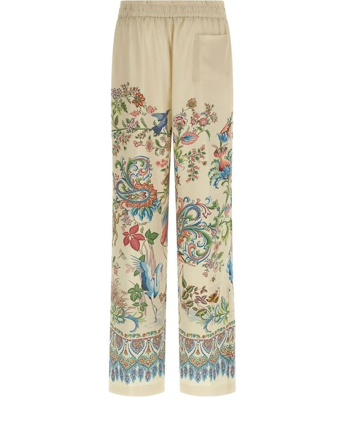 Etro Palazzo Pant in beige, Polyester — view 2
