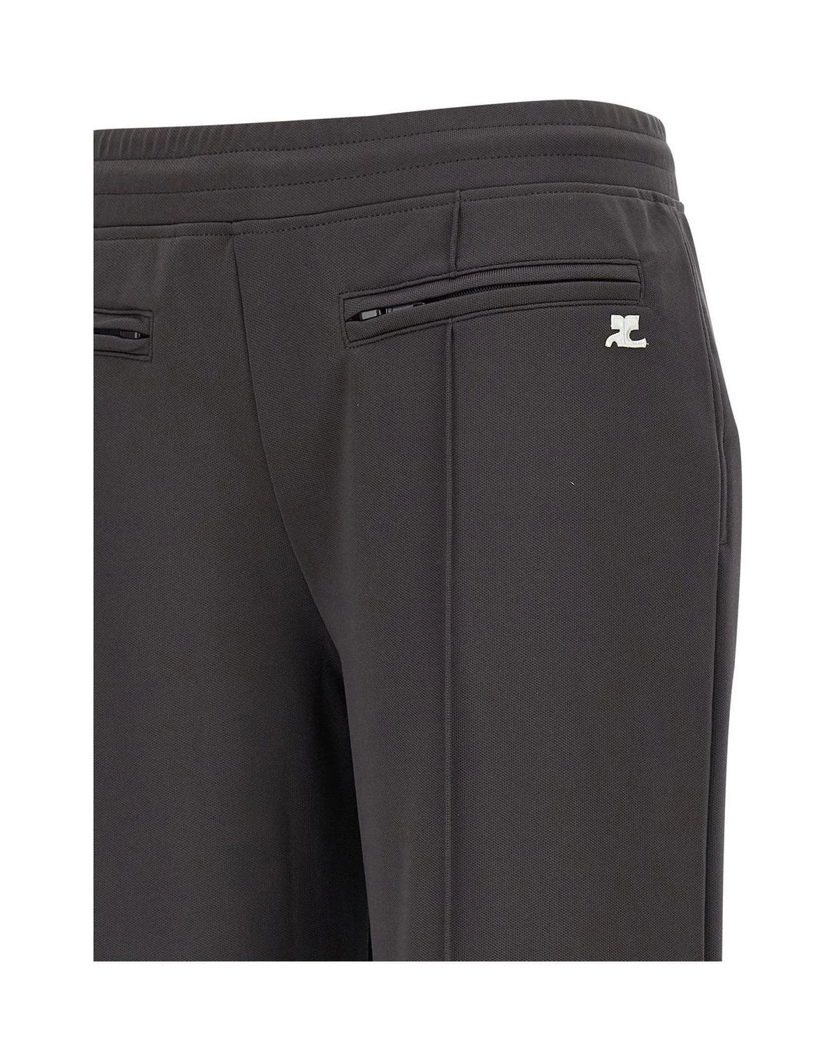 Courrèges Trouser in gray, Polyester — view 3