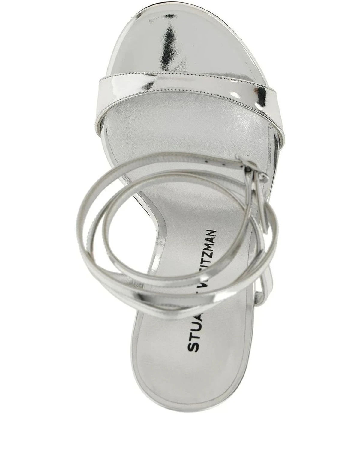 Stuart Weitzman Heels in silver — view 4