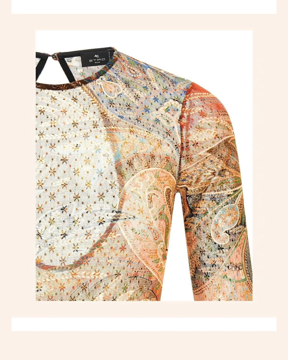 Etro Bodysuit in multicolor, Polyamide β view 3