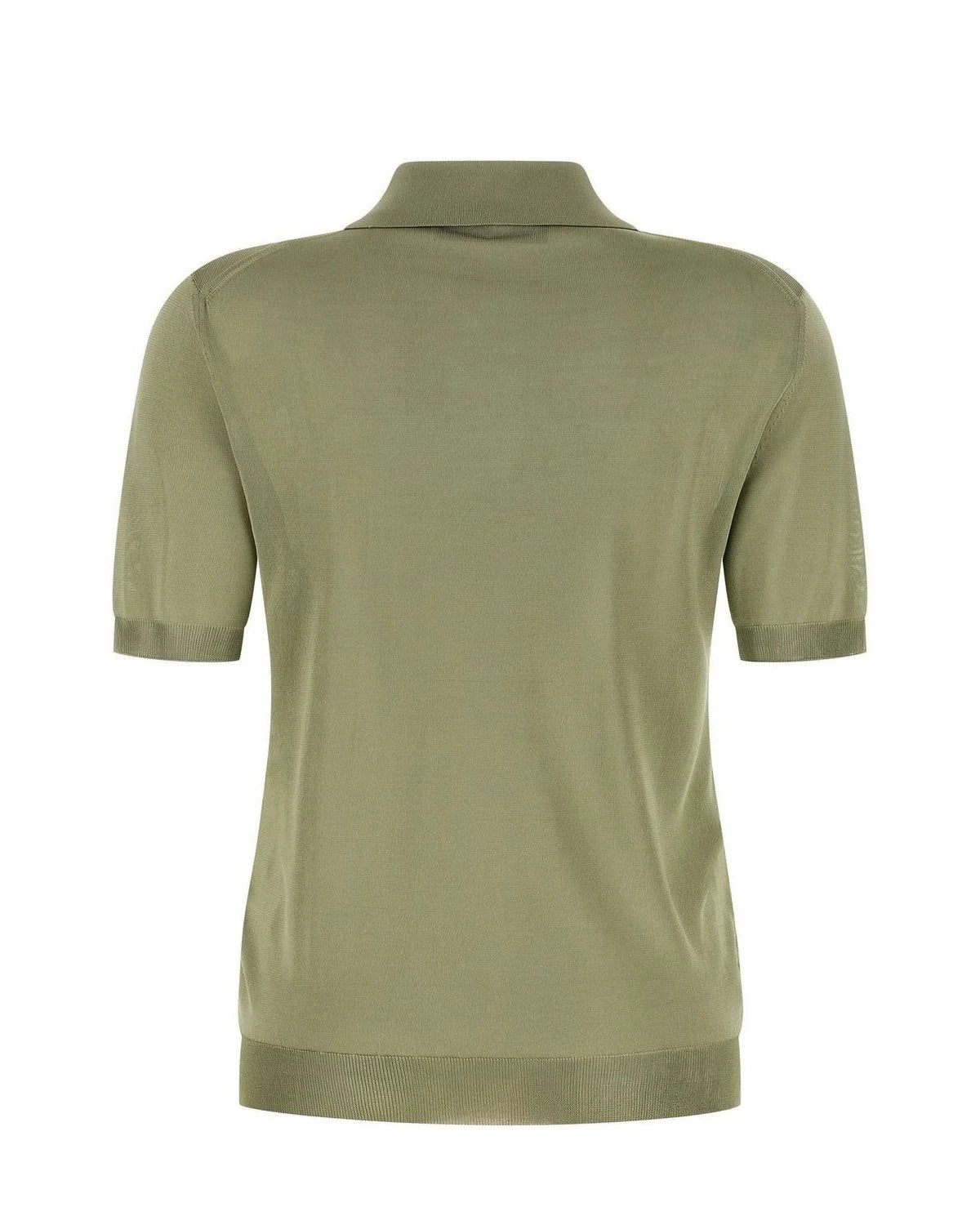 Fendi Polo in green, Viscose — view 2