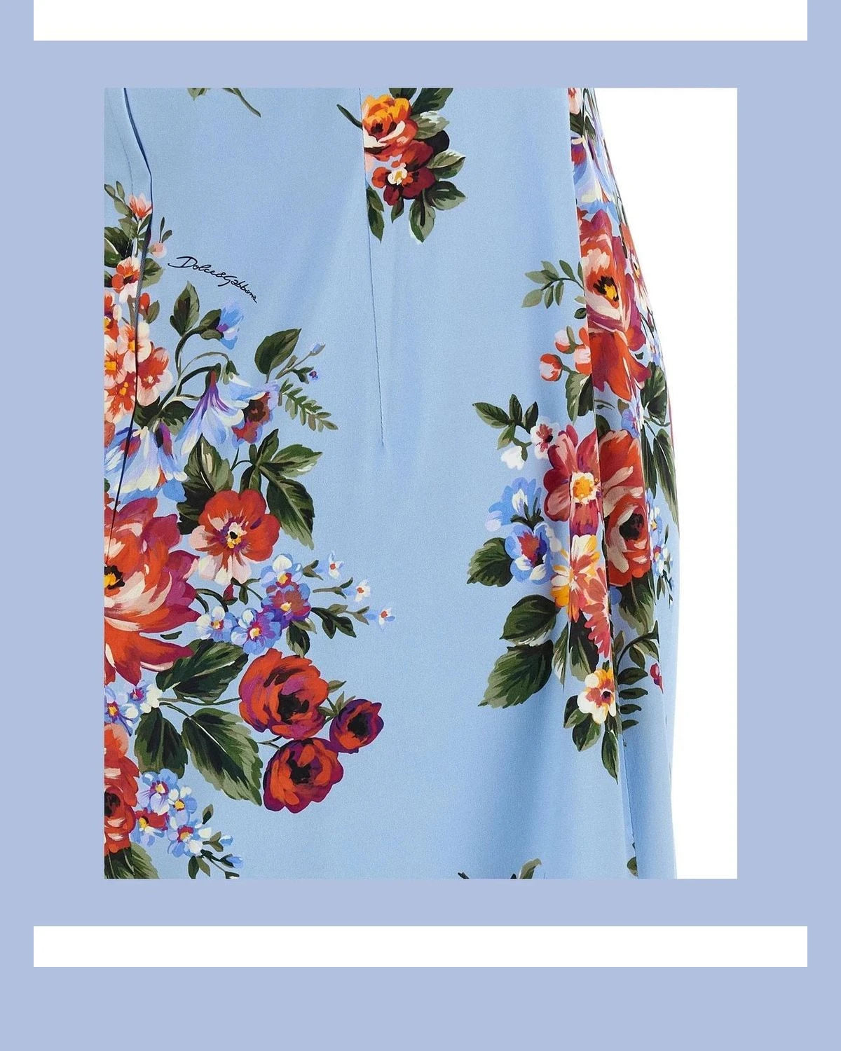 Dolce & Gabbana Dresse in blue, Silk — view 4
