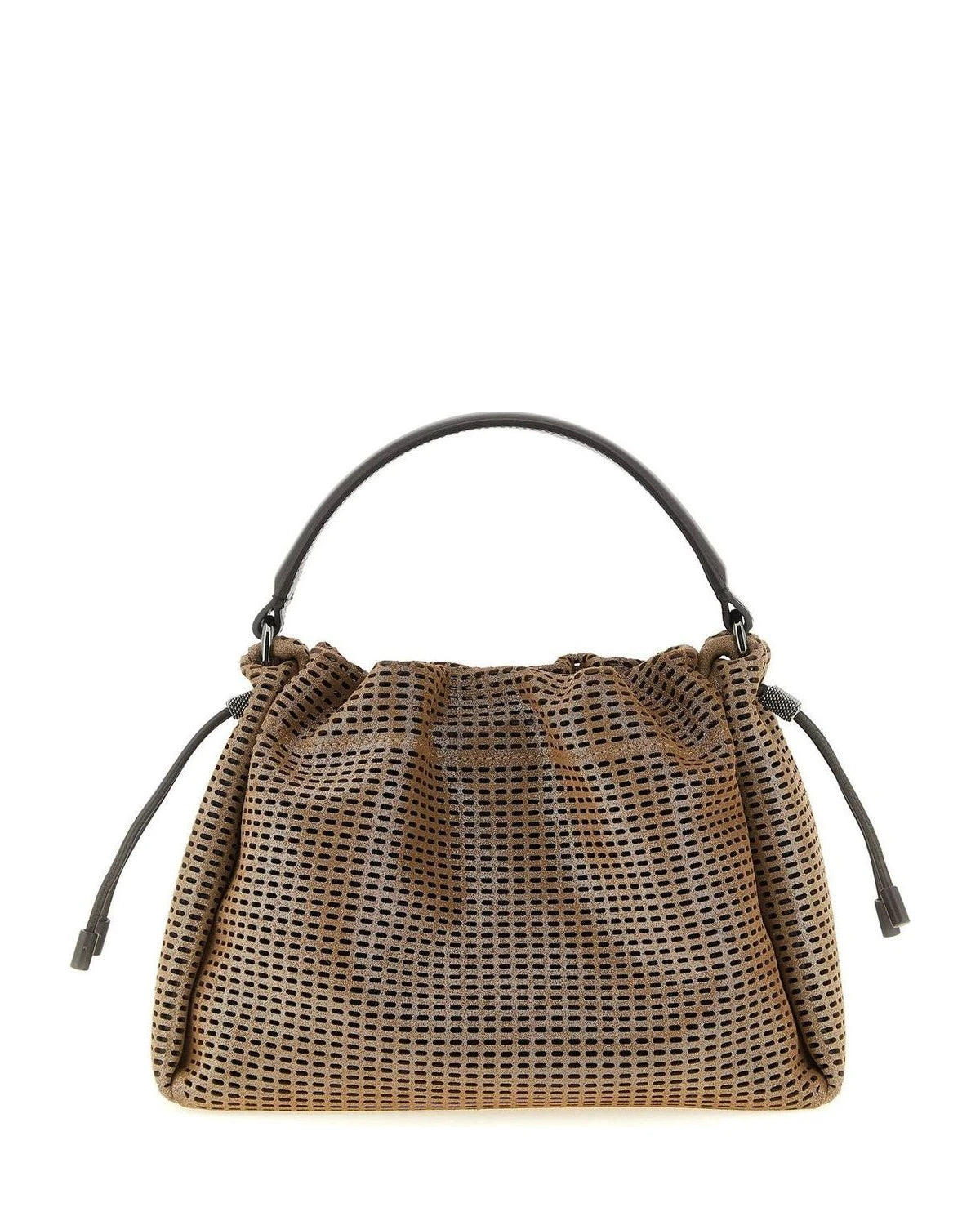 Brunello Cucinelli Hobo Bag in brown, Calfskin Leather