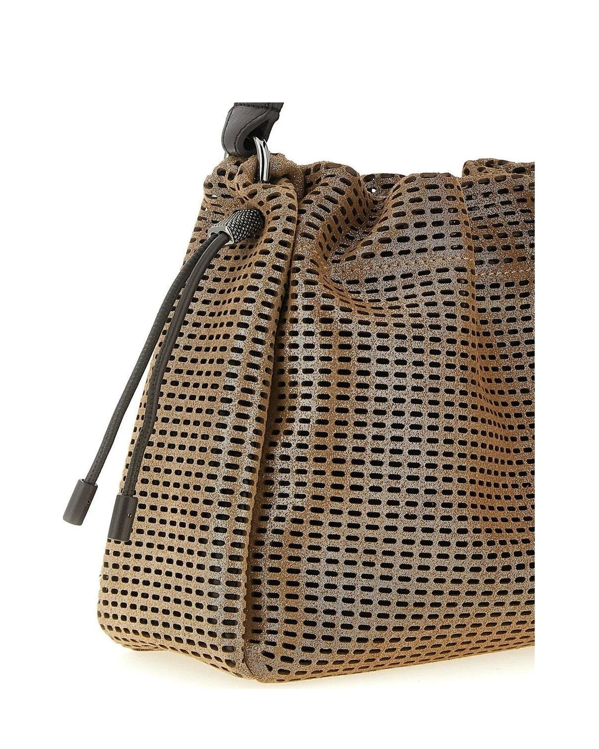 Brunello Cucinelli Hobo Bag in brown, Calfskin Leather — view 3