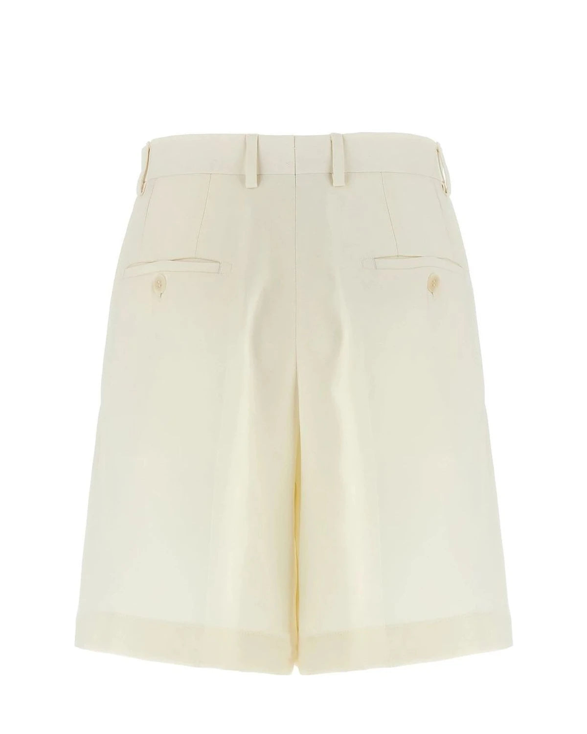 Brioni Bermuda in white — view 2